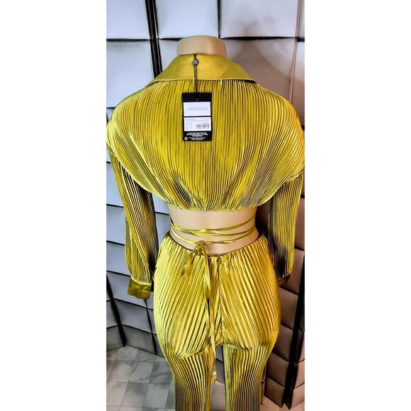 Carli Misguided 2 piece pant set - Picture 4 of 9